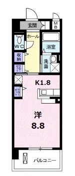 成増駅 徒歩6分 2階の物件間取画像