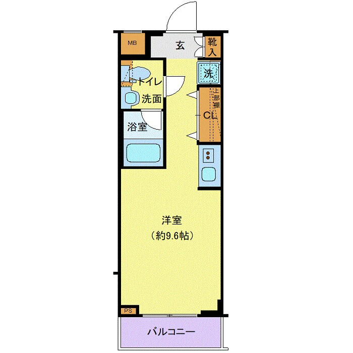 方南町駅 徒歩8分 3階の物件間取画像