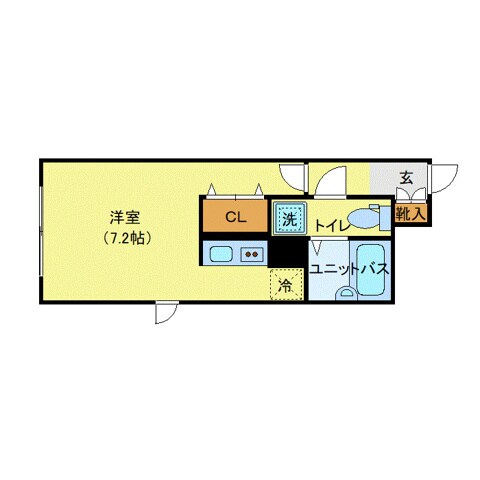 Nasic新小岩の物件間取画像