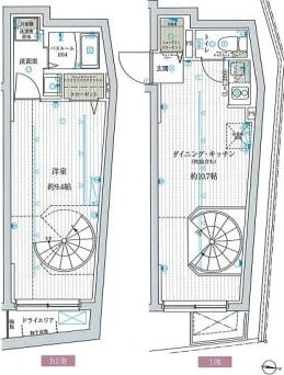 Innotate渋谷の物件間取画像