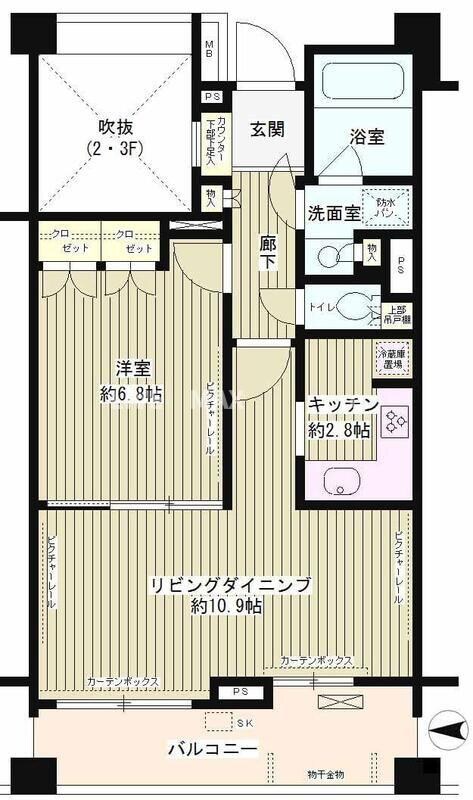 クラッサ成城の物件間取画像