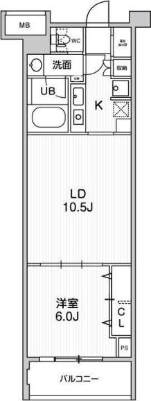 六本木デュープレックスエムズの物件間取画像