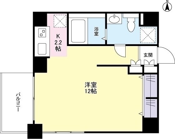 スタイリオ恵比寿SKYの物件間取画像