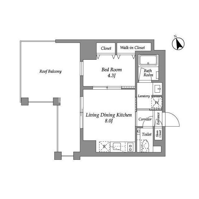 ＥＮｅｔｉａｌ代官山の物件間取画像