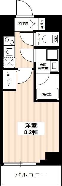 北赤羽駅 徒歩10分 6階の物件間取画像