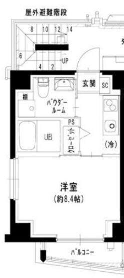 Riso siepeの物件間取画像