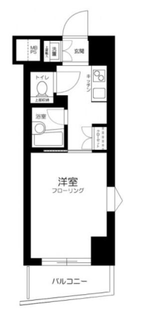 ルーブル大井町弐番館の物件間取画像