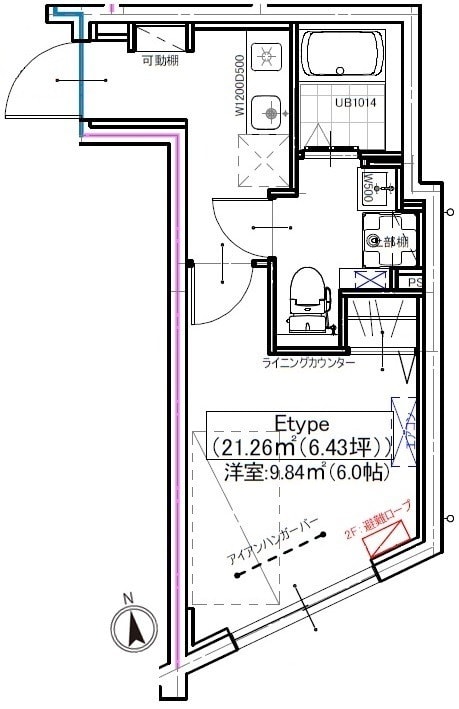 CREAL三軒茶屋の物件間取画像