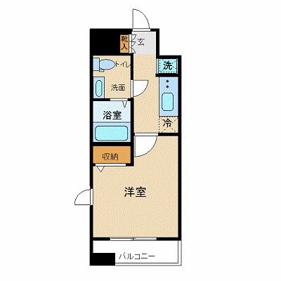 アイシンフォニー三ノ輪の物件間取画像