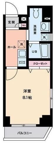 赤羽岩淵駅 徒歩2分 7階の物件間取画像