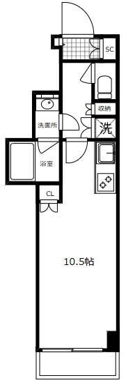 日神デュオステージ幡ヶ谷の物件間取画像