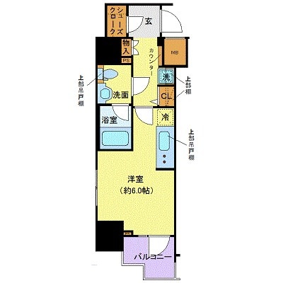 浜松町駅 徒歩9分 10階の物件間取画像