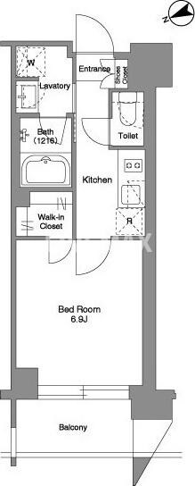 ザ・ケンジントン・レジデンス芝浦の物件間取画像