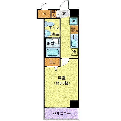 エルフラット大宮アヴィニティーの物件間取画像