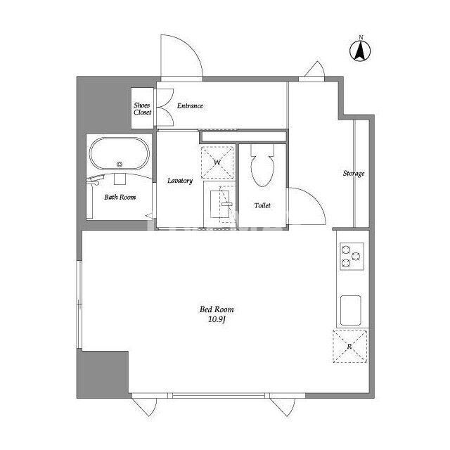 品川港南テラスの物件間取画像