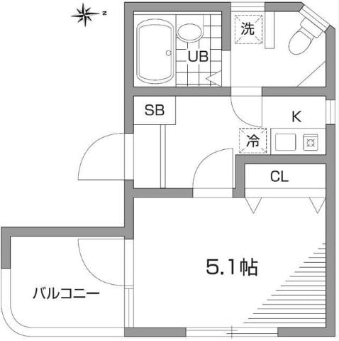 ブレアコート恵比寿の物件間取画像