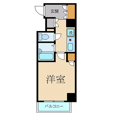 プレール月島RIVAGEの物件間取画像