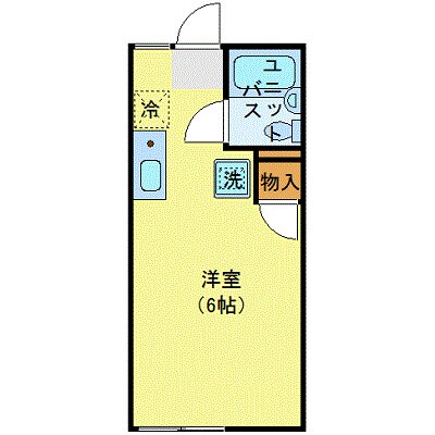 駒沢大学駅 徒歩6分 1階の物件間取画像