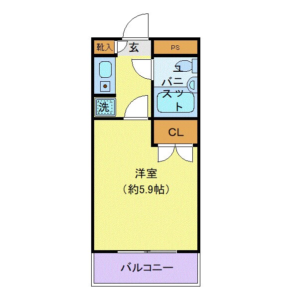 ジョイフル池上の物件間取画像