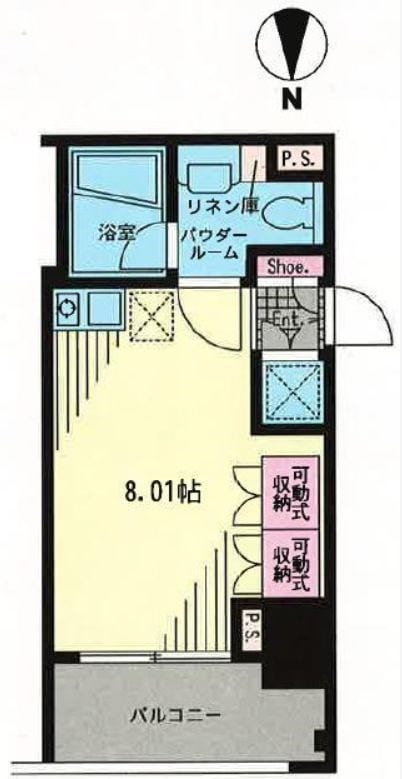 プライムアーバン学芸大学Ⅱの物件間取画像