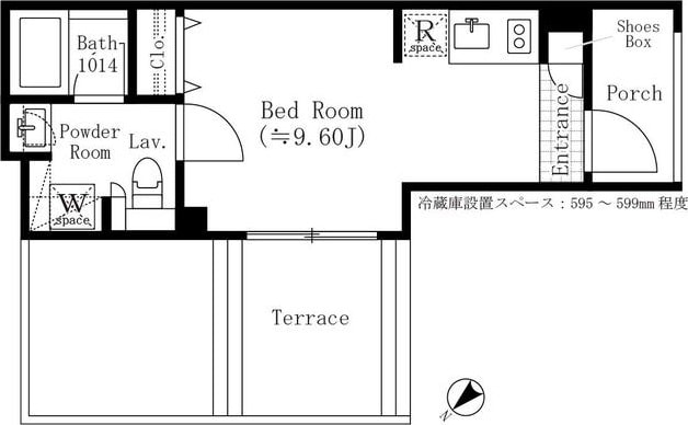 ＡＳＴＩＬＥ目黒不動前の物件間取画像