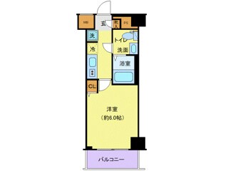 ジェノヴィアお花茶屋Ⅱスカイガーデンの物件間取画像