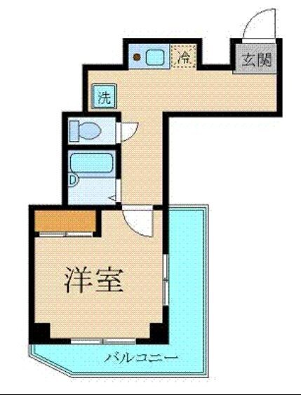 プレール渋谷壱番館の物件間取画像