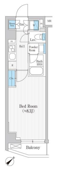 アーバンプレミア池尻大橋の物件間取画像