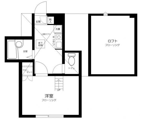 バーミープレイス都立大学の物件間取画像