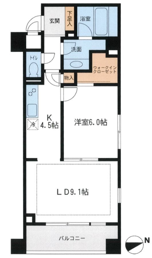 NTPRレジデンス鷹番の物件間取画像