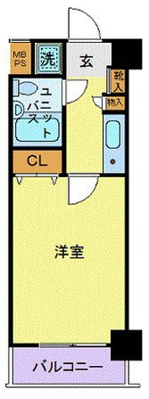 菱和パレス南大井の物件間取画像