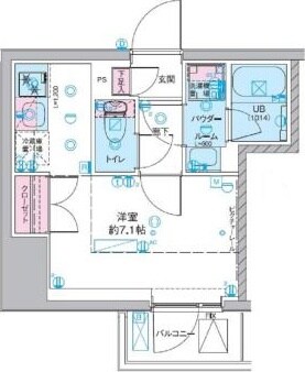 ジェノヴィア桜上水Ⅱの物件間取画像