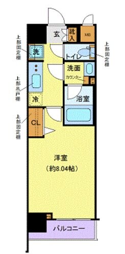 ディアレイシャス高井戸の物件間取画像