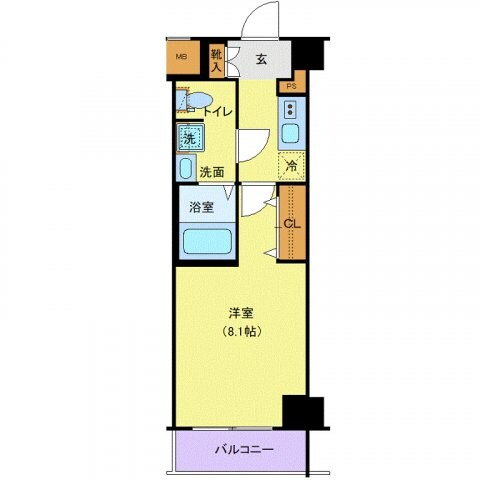 メイクスデザイン新宿落合の物件間取画像