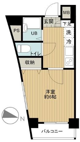 プレール学芸大学参番館の物件間取画像