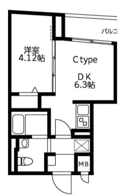 Ｕ　Ｒｅｓｉｄｅｎｃｅ武蔵小山の物件間取画像