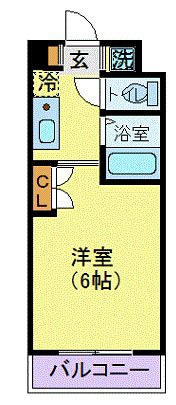 サンヴェール府中の物件間取画像