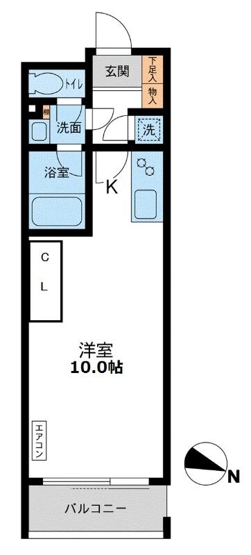 CASSIA目黒の物件間取画像