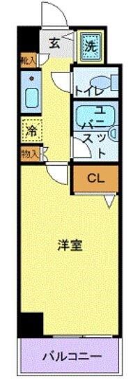 CITY SPIRE国分寺の物件間取画像