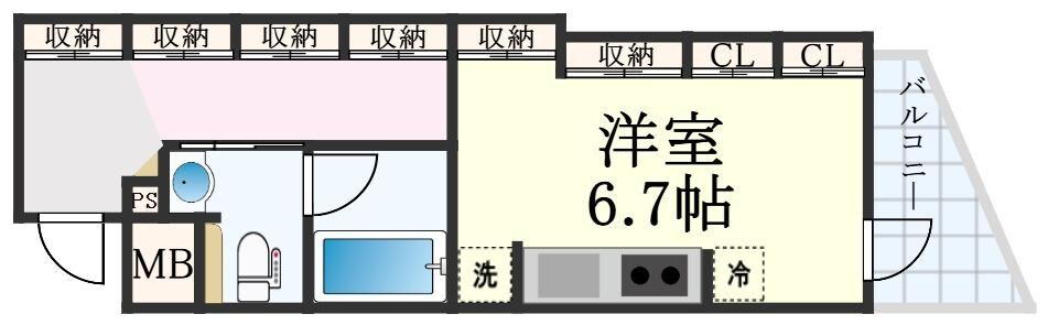 GENOVIA学芸大学の物件間取画像