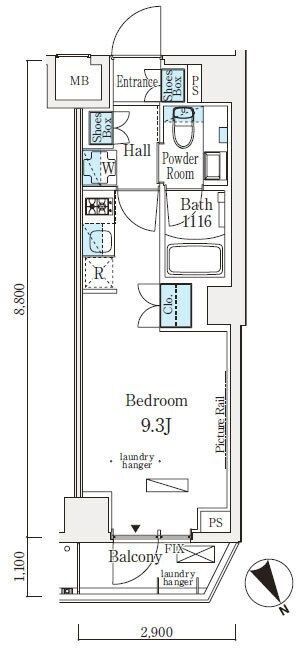 ソラニテ馬込の物件間取画像