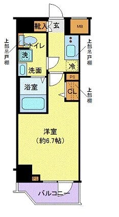 クレヴィスタ北綾瀬の物件間取画像