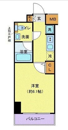 プレール・ドゥーク豊洲の物件間取画像