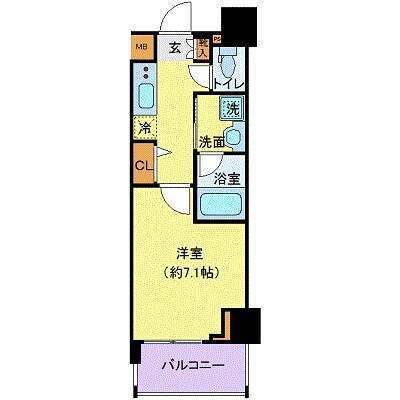 プレール・ドゥーク押上Ⅱの物件間取画像