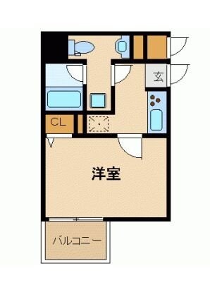 プレール・ドゥーク銀座東の物件間取画像