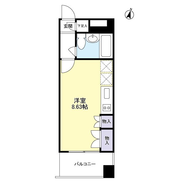 fino　JIYUGAOKAの物件間取画像