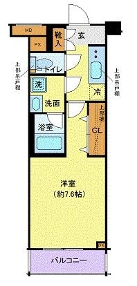 クレヴィスタ三軒茶屋の物件間取画像