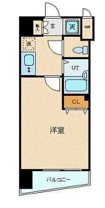 オリオ麻布十番の物件間取画像