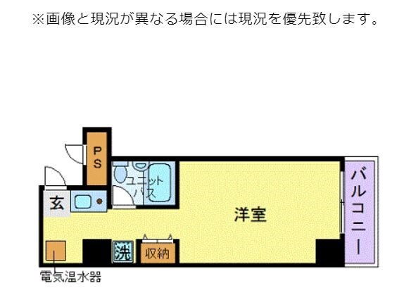 スカイコート東十条の物件間取画像