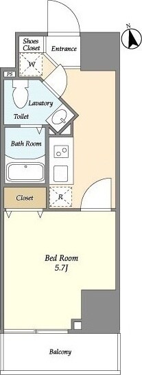 大森海岸駅 徒歩9分 9階の物件間取画像
